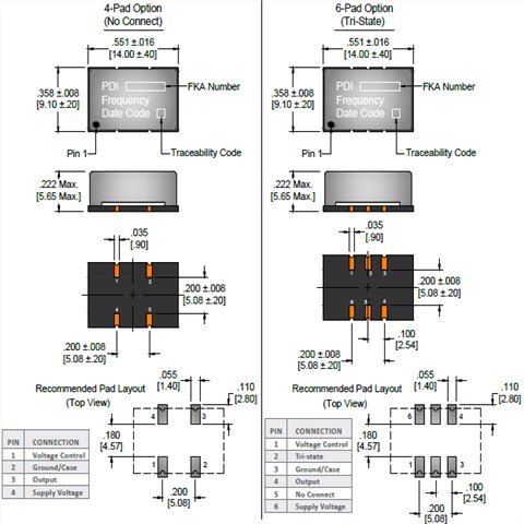 Wi2Wi威爾威晶振,VC29無(wú)線藍(lán)牙晶振,V29T25000XCBB3RX低功耗晶振