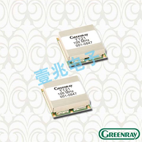 Greenray格林雷晶振,T121有源晶振,T121-T57-100.0MHz溫補(bǔ)晶振