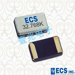 ECS-.327-7-34B-TR,32.768K晶振,3215貼片晶振
