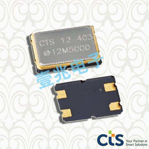 美國CTS進(jìn)口晶振,407F35E044M7360,7050貼片晶體
