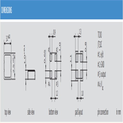 O 25.0-JT32C-A-K-3.3-LF,3225差分溫補(bǔ)晶振,Jauch晶體