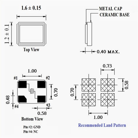 ELM12W-24.000MHz-6-R120-D7X-T晶振,AEL石英晶體諧振器