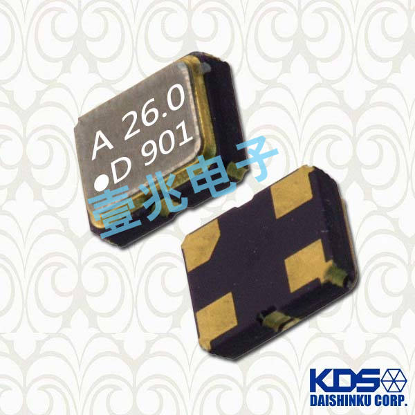 KDS晶振,壓控溫補晶振,DSA211SCM晶振,1XXC26000HBA晶振