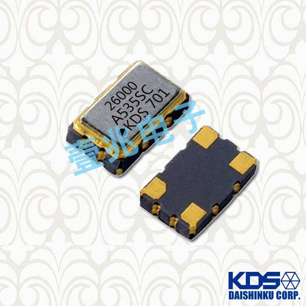 KDS晶振,壓控溫補晶振,DSA535SC晶振,1XTQ12800UBA晶振