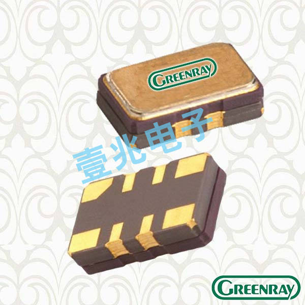 Greenray格林雷晶振,T57系列5032mm晶振,T57-T16-C-3.3-HG-20MHz溫補(bǔ)晶振