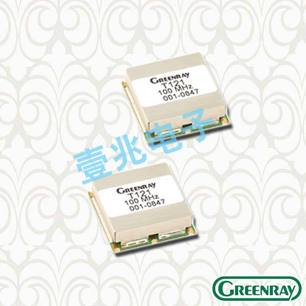 Greenray格林雷晶振,T121有源晶振,T121-T57-100.0MHz溫補(bǔ)晶振