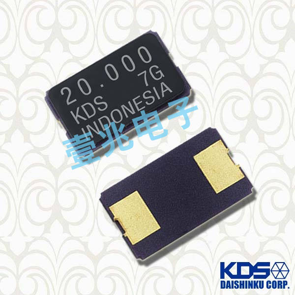 KDS8045晶振,DSX840GA黑色陶瓷面晶振,1HX12288CD1A二腳晶振