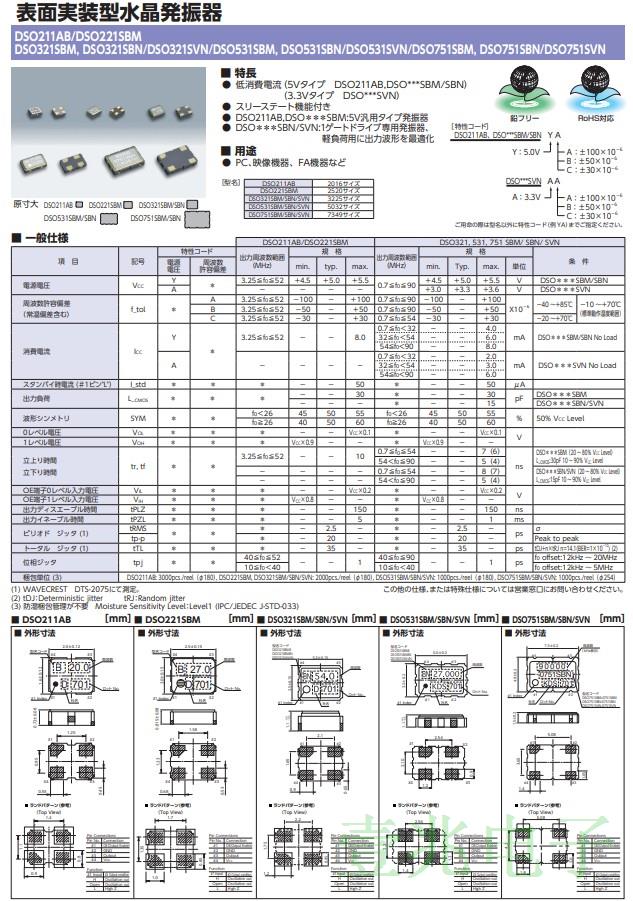 DSO211AB，DSO221SBM,DSO321SBM,DSO321SBN,DSO321SVN,DSO531SBM,DSO531SBN,DSO531SVN,DSO751SBM,DSO751SBN,DSO751SVN