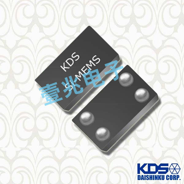 32.768KHZ日本KDS晶振,MO1532小體積晶振,1JAAL0032768BAAX黑色四腳溫補(bǔ)晶振