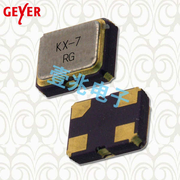四腳晶體諧振器，12.88667 KX-7晶振，GEYE諧振器